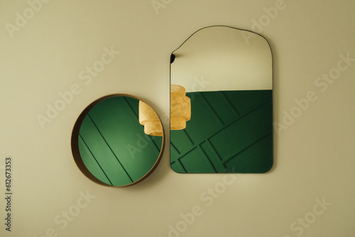 Mirrors on Bedroom Wall