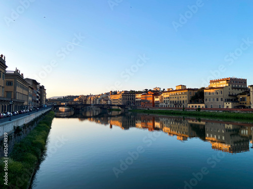 Firenze, Italy at sunrise photo