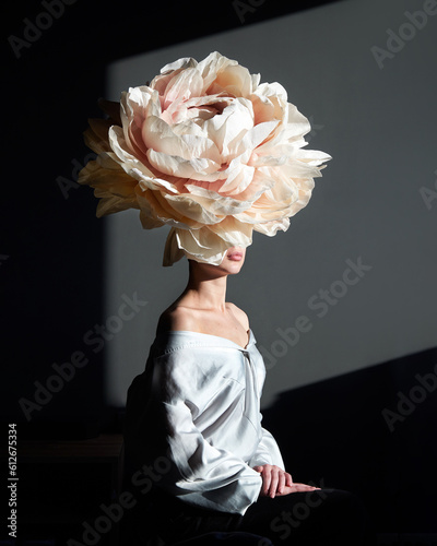 Feminine Flower Head photo