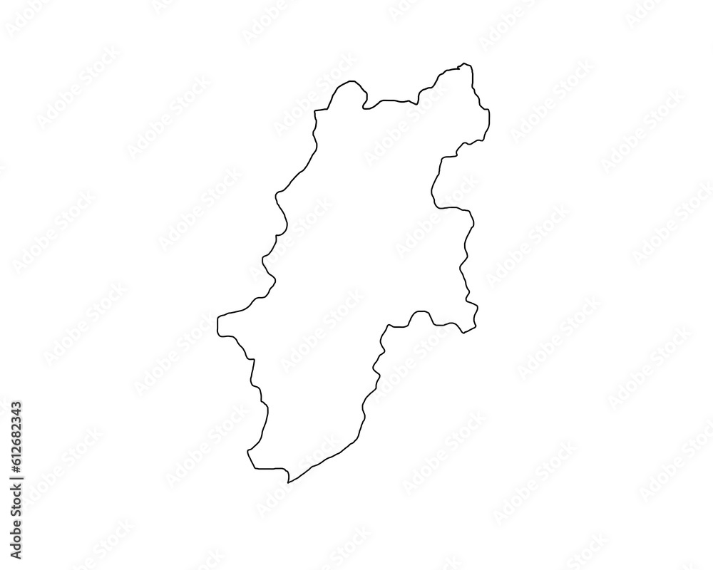 長野県　地形地図