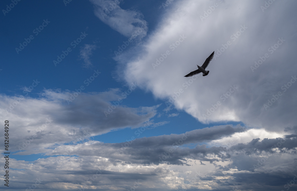 Dramatic sky with clouds. Nature background. Dramatic sky with clouds. Nature background.
