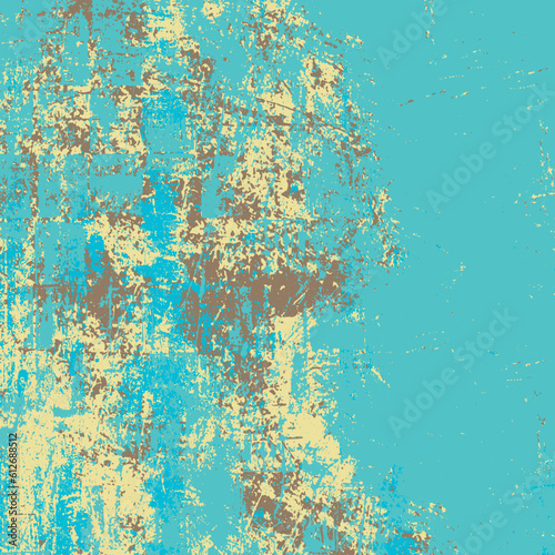 Multicolored grunge background. Vector scratched texture