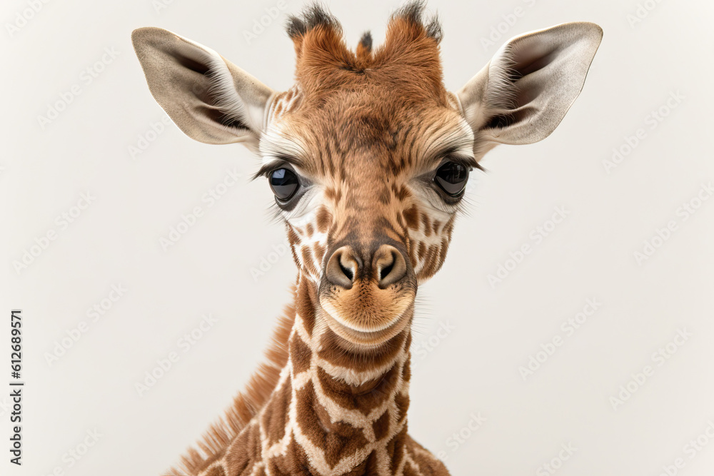 Fototapeta premium portrait of a giraffe,close up of a giraffe,close up of giraffe head