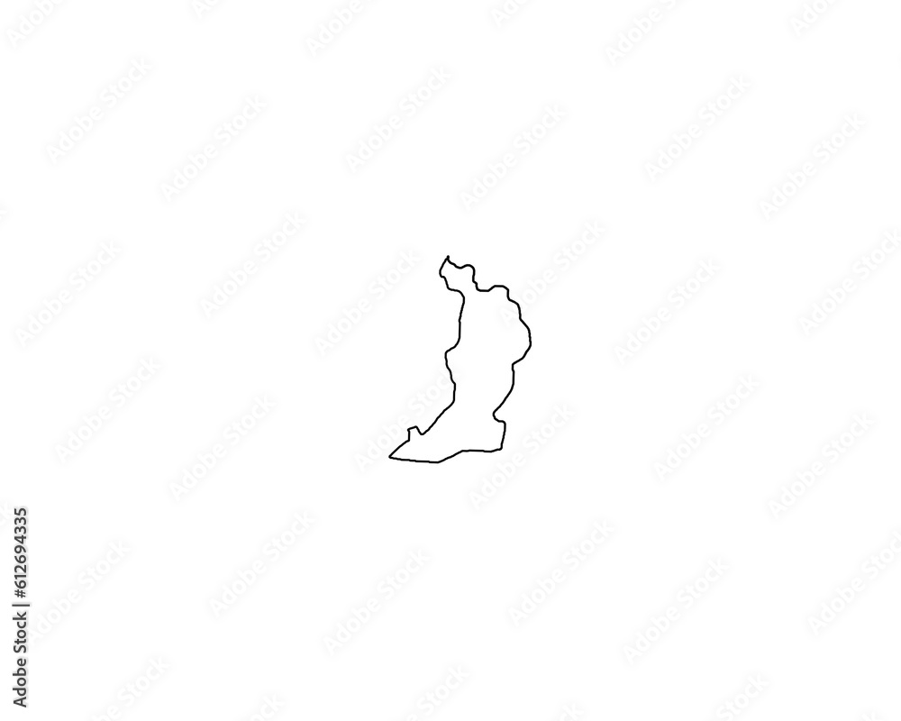 大阪府 シンプル地形地図 大阪府 シンプル地形地図