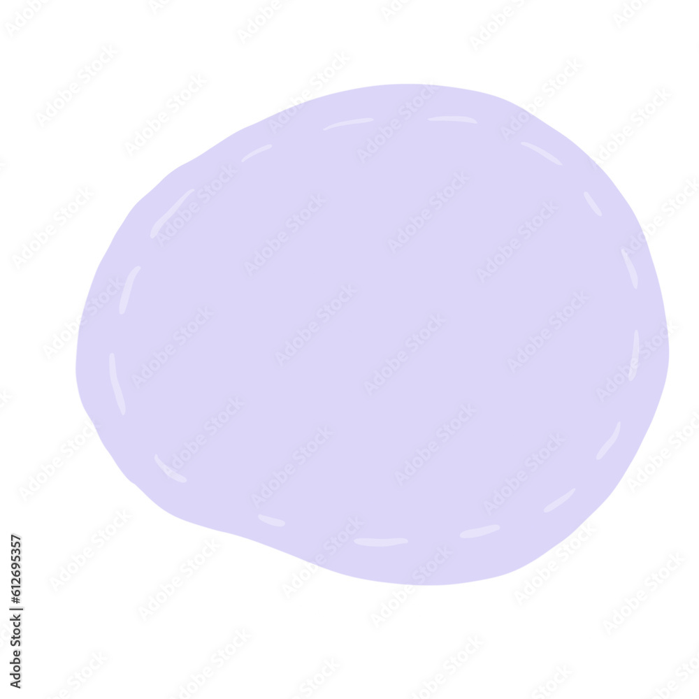 bubble enter text
Decoration minimal purple