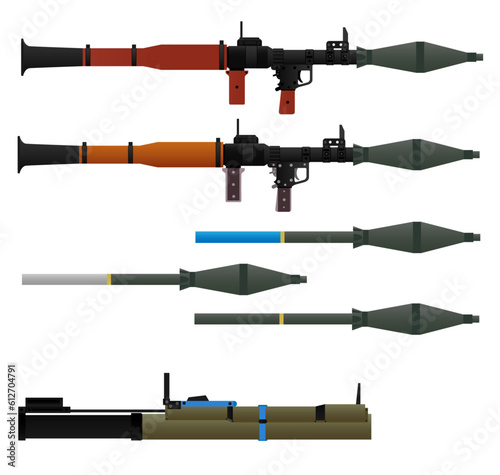 Rocket  Launchers - Ai Illustrator