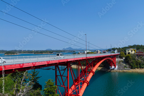 熊本県　天草　天草五橋　日本の風景　橋　海
