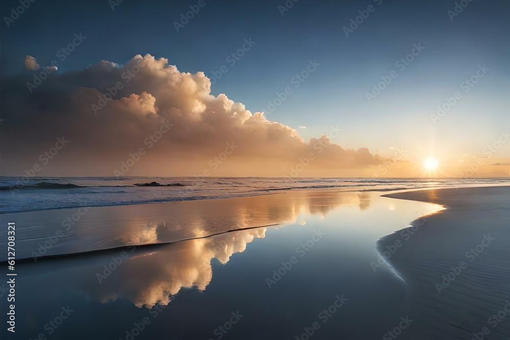 cloud reflection