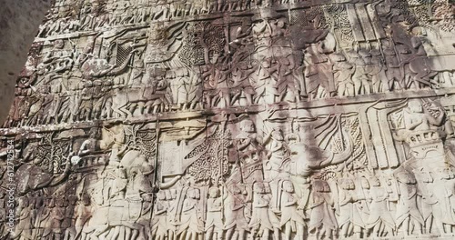 Wallpaper Mural Bayon Temple in Angkor complex, Cambodia Torontodigital.ca