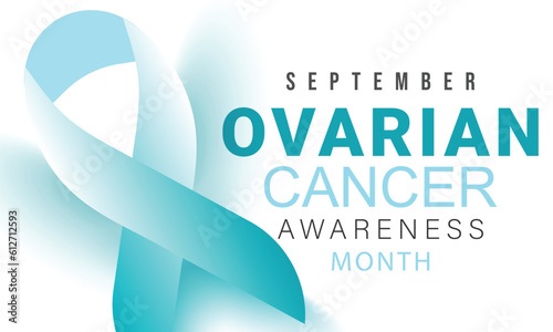 Ovarian Cancer Awareness month. background, banner, card, poster, template. Vector illustration.