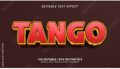 tango text effect