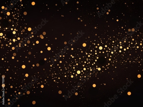 background with stars , particle, ai generative image 