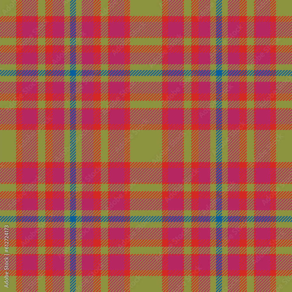 Plaid seamless pattern in red. Check fabric texture. Vector textile print. Plaid seamless pattern in red. Check fabric texture. Vector textile print.