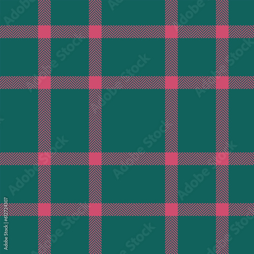 Background pattern check of vector textile fabric with a tartan texture plaid seamless.