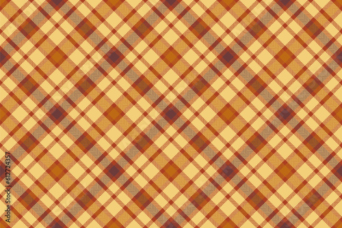 Seamless fabric tartan of vector plaid check with a texture background textile pattern.