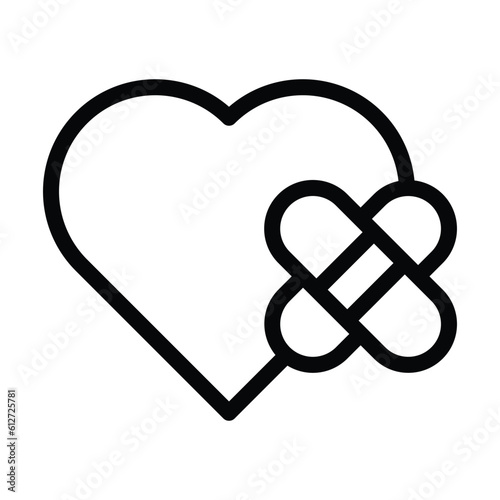 cure line icon illustration vector graphic
