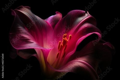 Pink lilly. Generate Ai