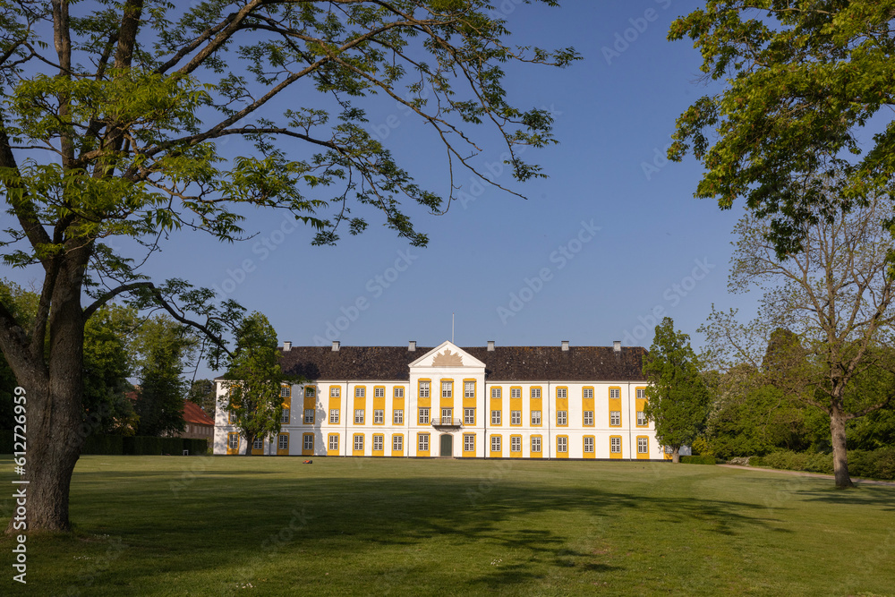 Augustenborg Castle is a castle complex in the village of Augustenborg on Als in the municipality of Sønderborg in Denmark.,