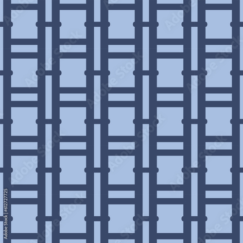 Japanese Bamboo Weave Vector Seamless Pattern