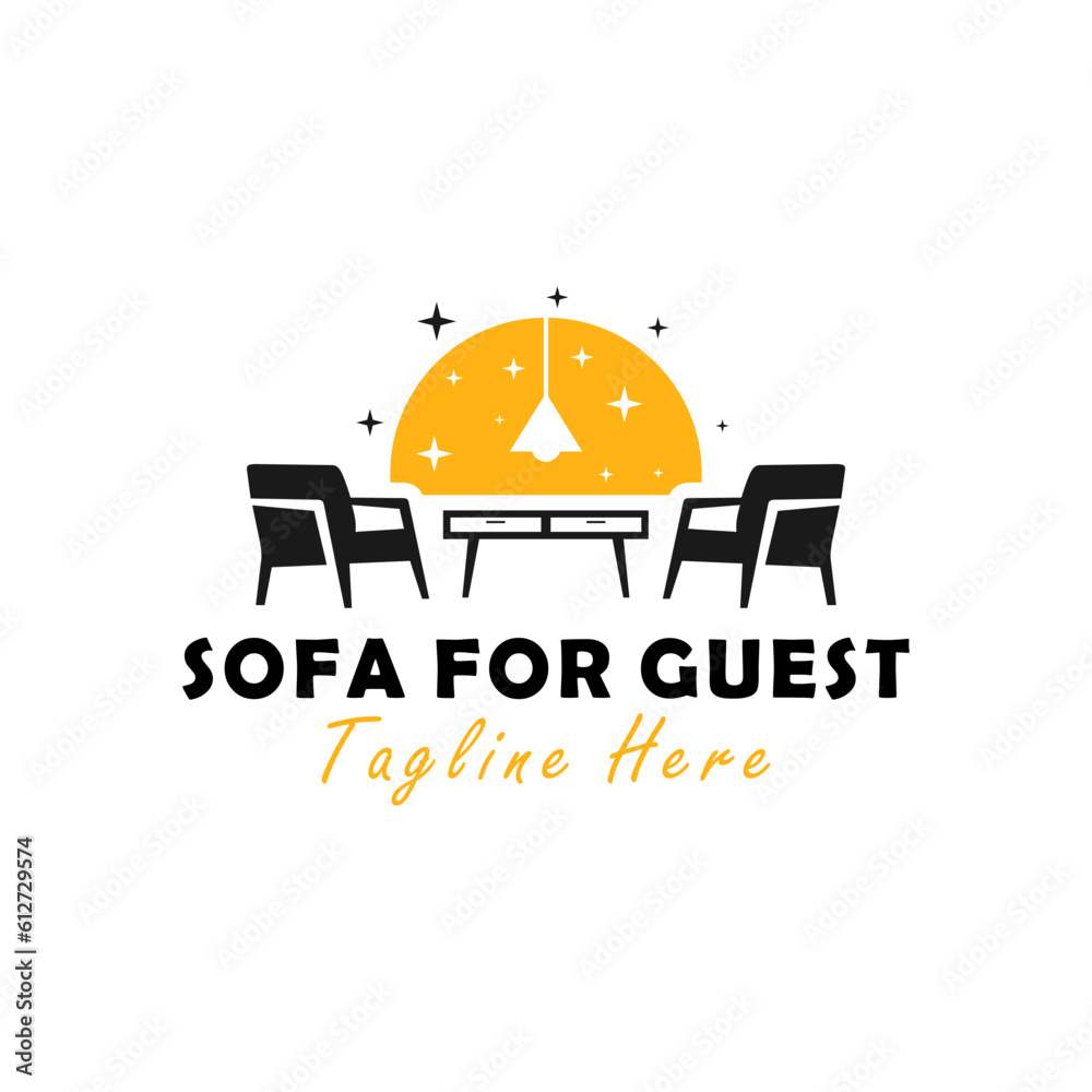living room table chair logo design living room table chair logo design
