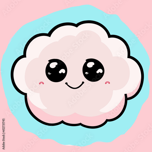 Wallpaper Mural baby child cloud cartoon Torontodigital.ca