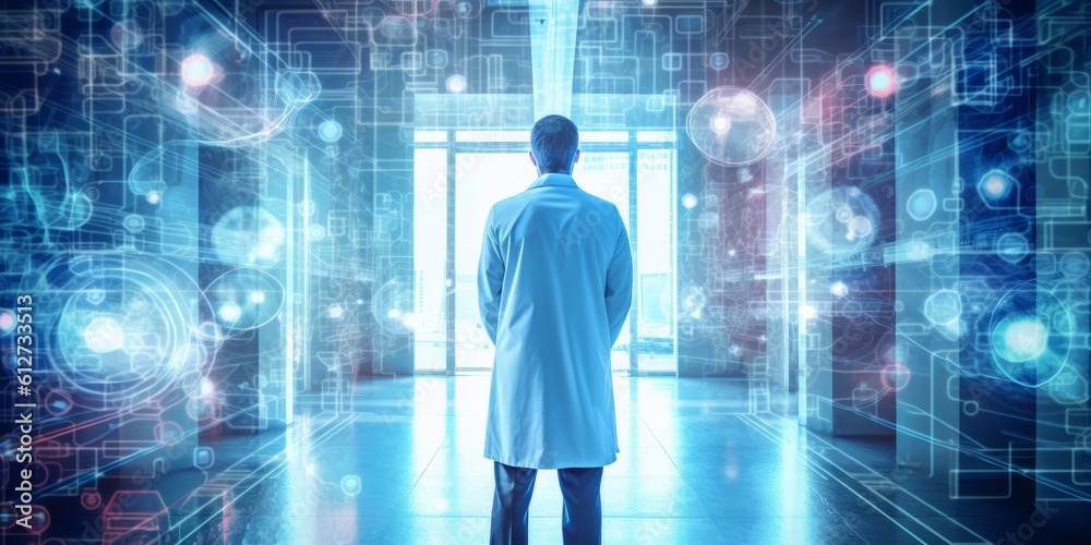 Health tech, medical revolution, AI advancement., Generative AI. Health tech, medical revolution, AI advancement., Generative AI.