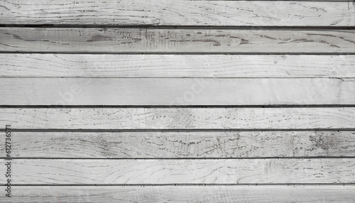 Wood board white old-style abstract background objects for furniture. Wooden panels are then used. horizontal
