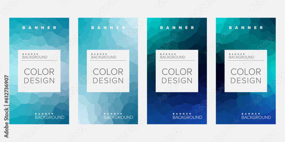 Abstract background banner vector design template, banner for print or web banner with colorful