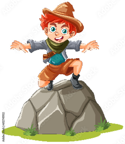 Game adventure fantasy cartoon character