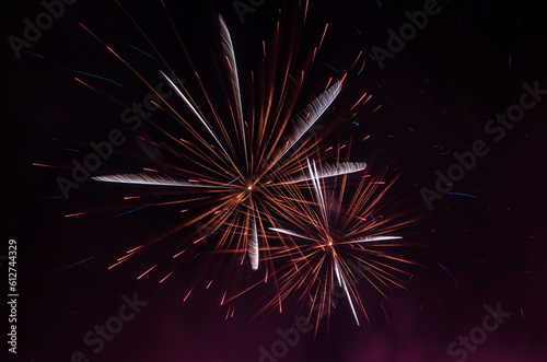 Abstract Colors Fireworks Lights