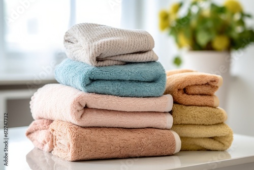 Colorful Towels. Care, Washing, Drying, and Storage .
