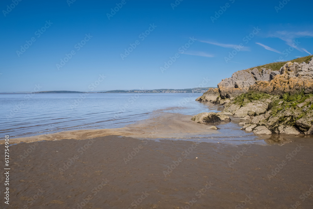 Hiking between Arnside and Silverdale in Lancashire