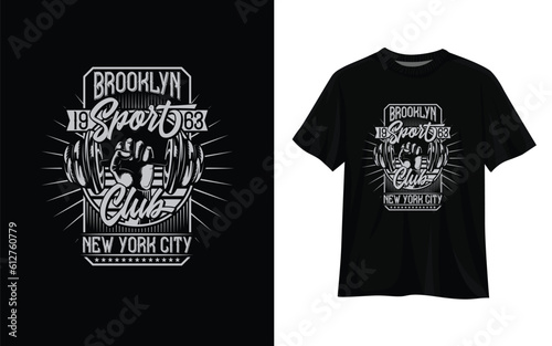 Vintage retro typography t shirt design 