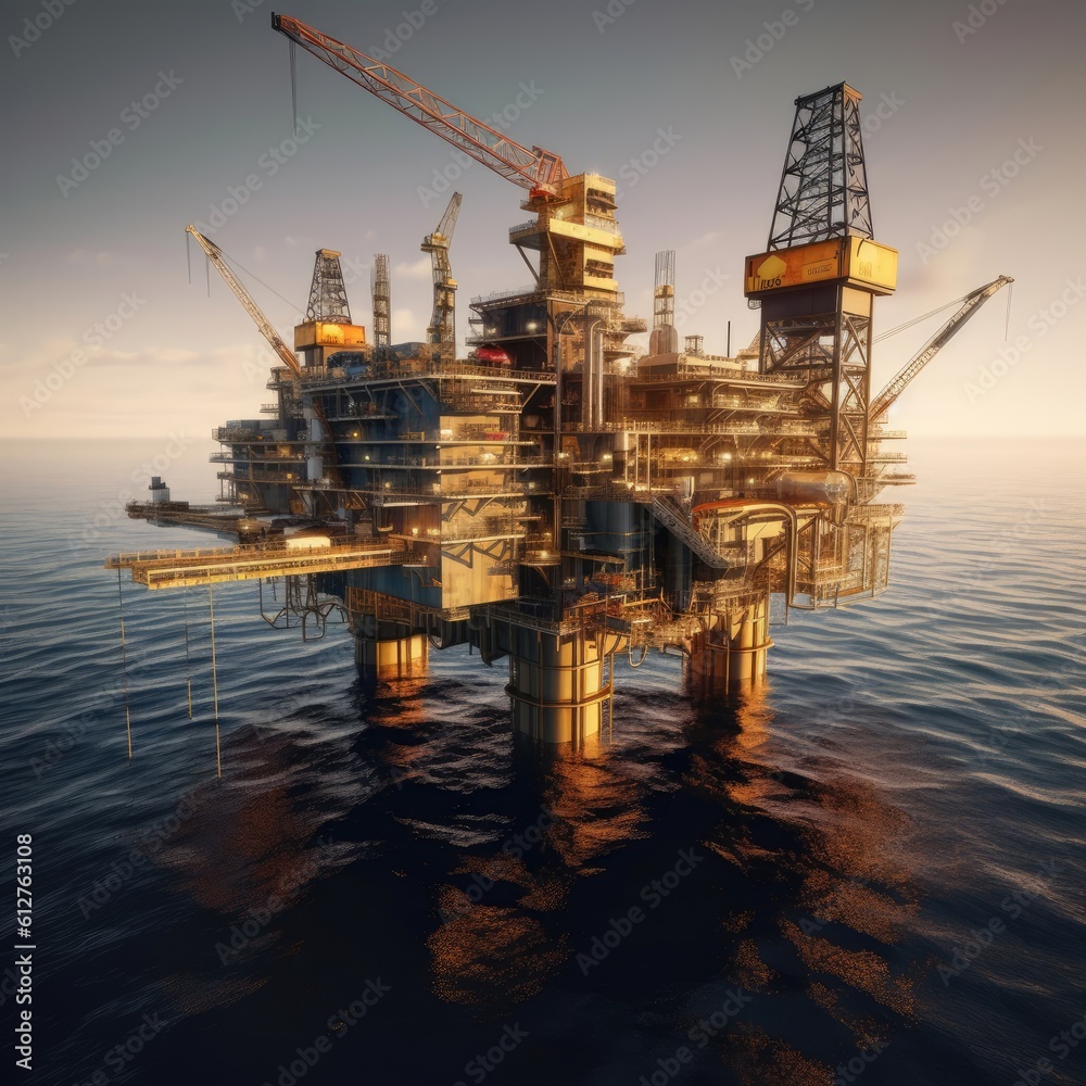 Offshore Drilling Rig Generative AI