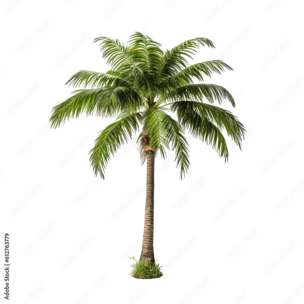 Obraz premium ai generated palm tree photos for decoration background or scene