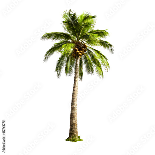 ai generated palm tree photos for decoration background or scene