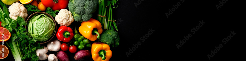 Fresh different vegetables are many different. Generative AI, Fresh different vegetables are many different. Generative AI,