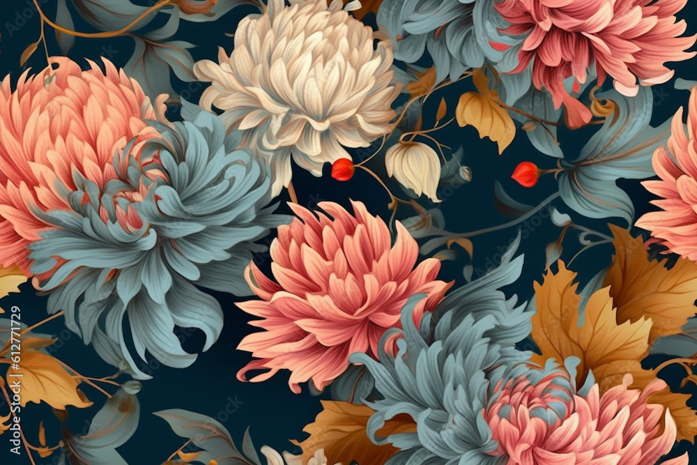seamless floral pattern seamless floral pattern