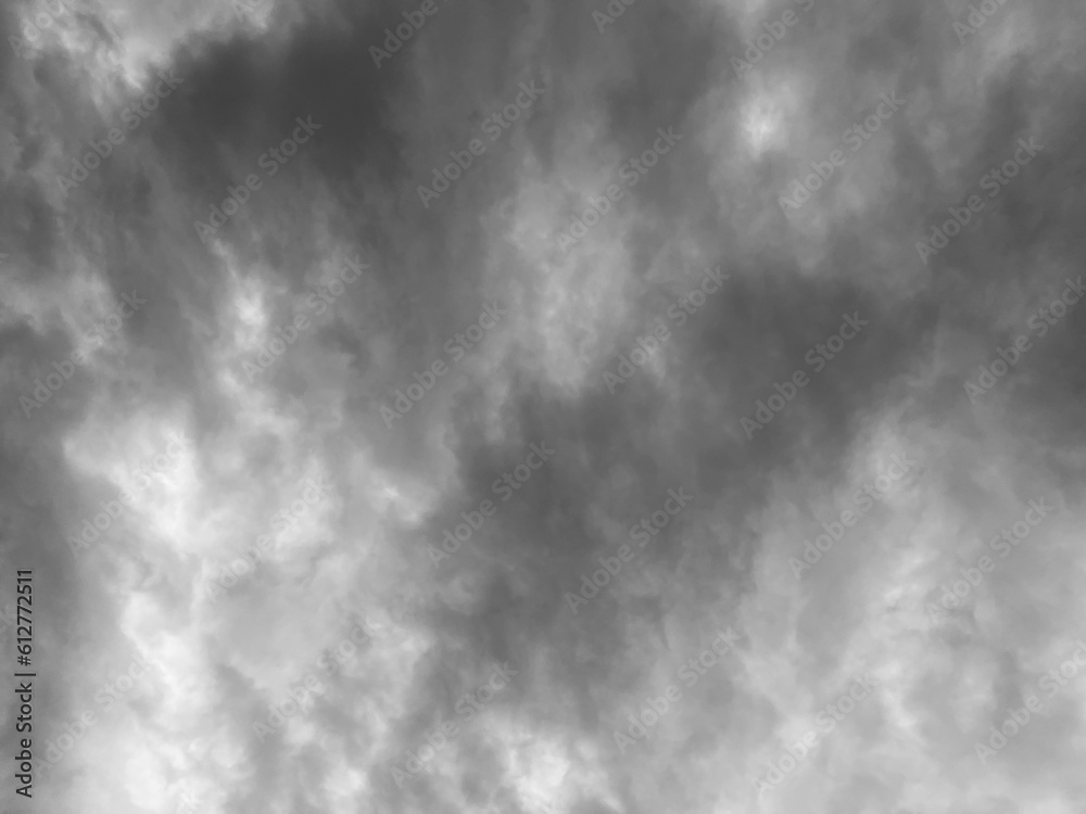 Fototapeta stormy grey cloudy sky background