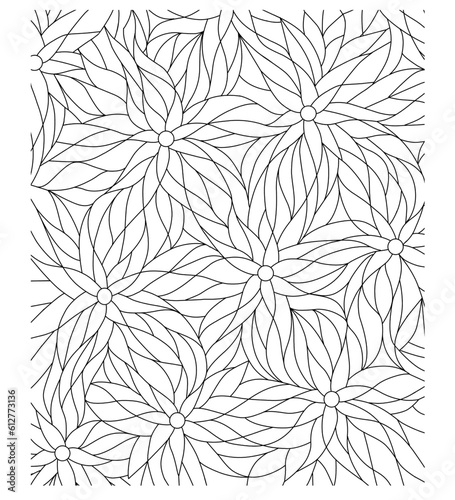 meter pattern made of flowers