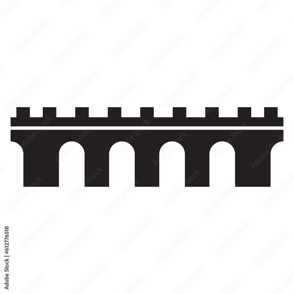 bridge icon vector bridge icon vector