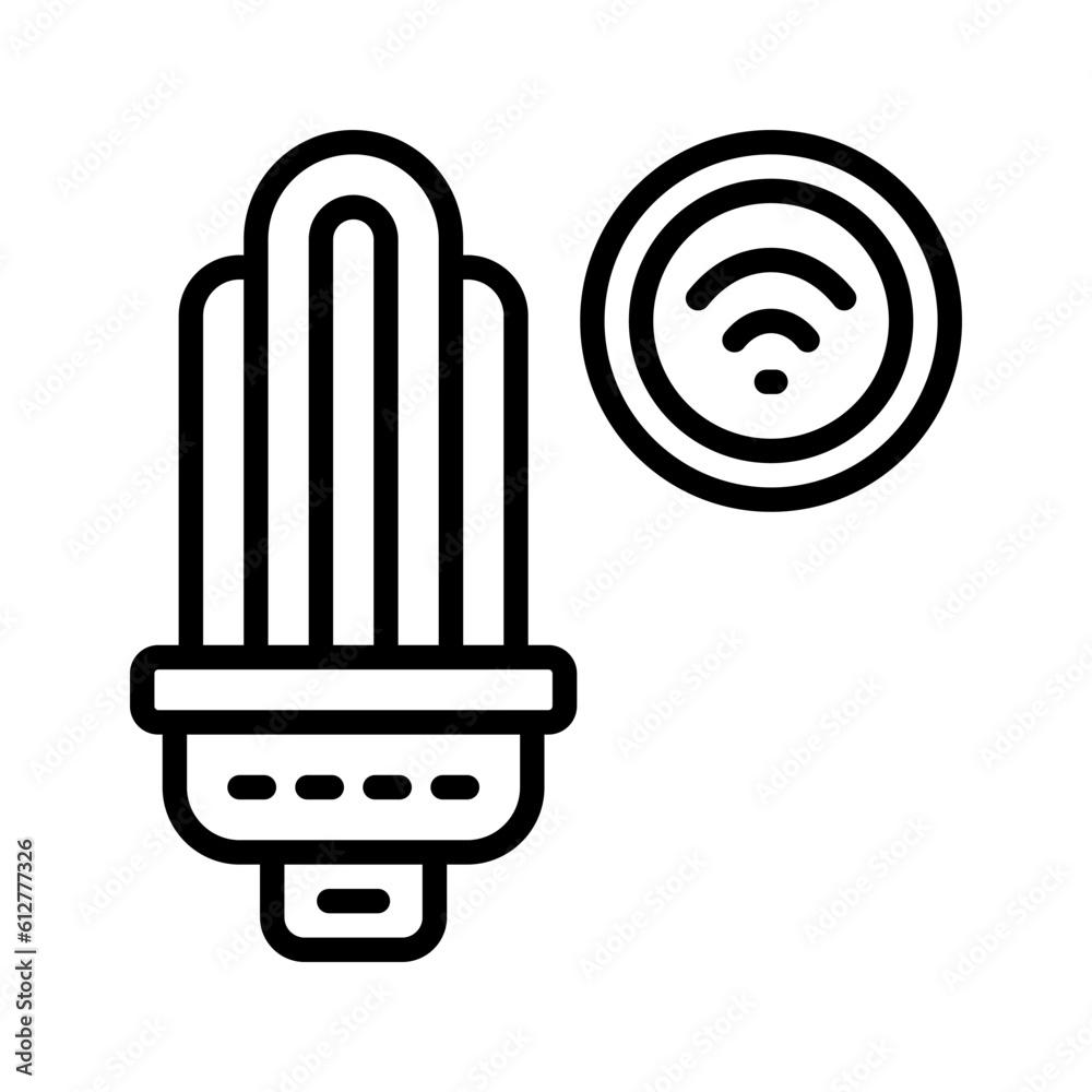 smart light icon for your website, mobile, presentation, and logo design.