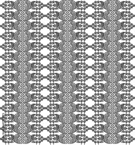 ethnic montage pattern made of lines and pattern