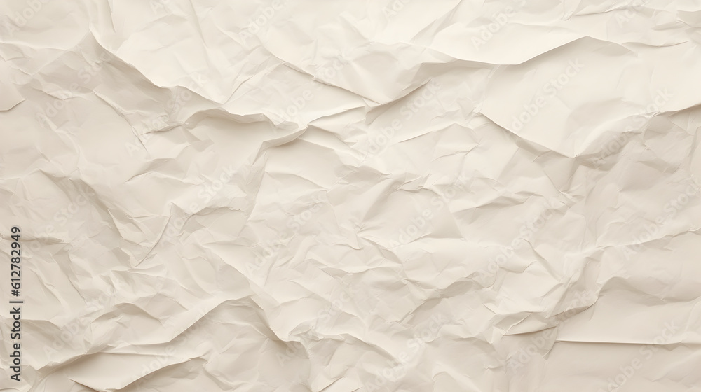 Obraz premium Creative background template. Blank crumpled and creased paper poster texture. Grunge old paper surface