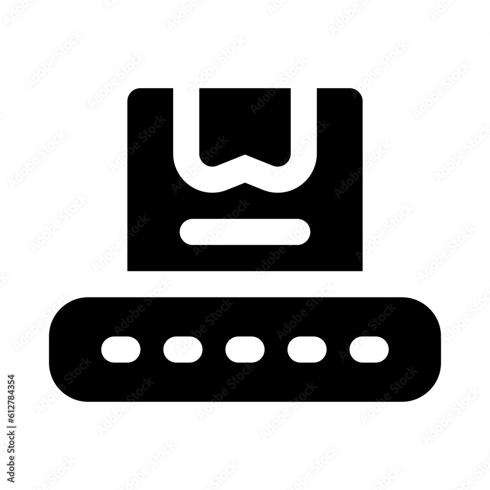 conveyor belt icon for your website, mobile, presentation, and logo design. conveyor belt icon for your website, mobile, presentation, and logo design.