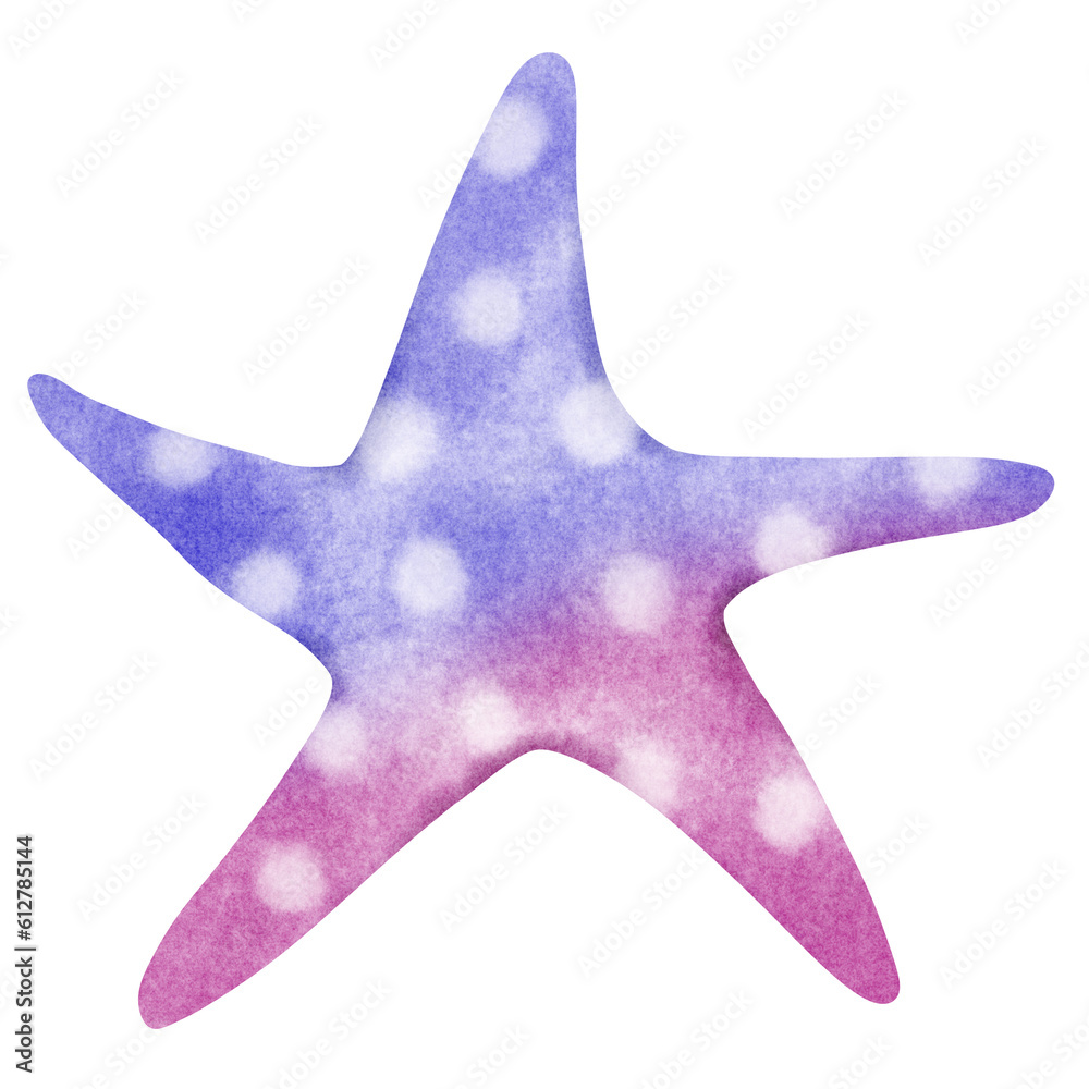 Starfish watercolor Starfish watercolor