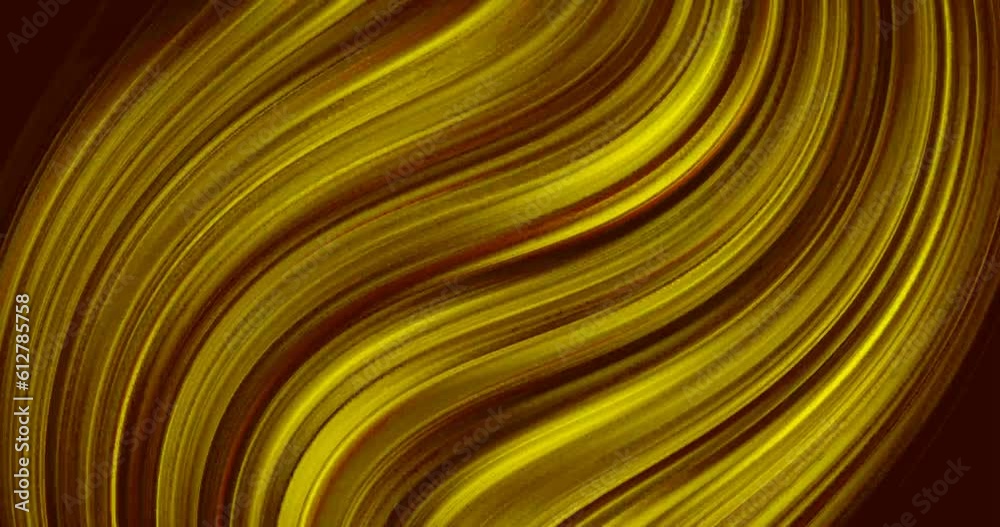 golden line gradation wave abstract background