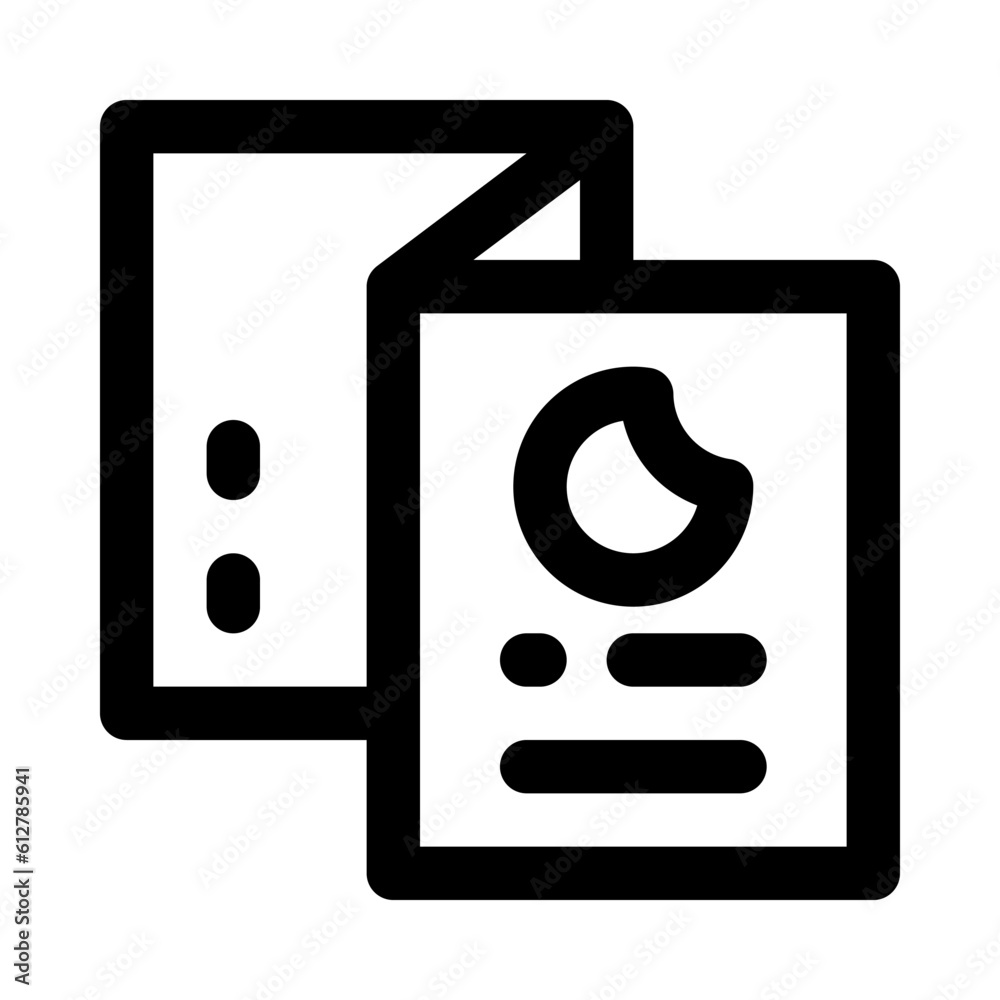brochure icon for your website, mobile, presentation, and logo design. brochure icon for your website, mobile, presentation, and logo design.