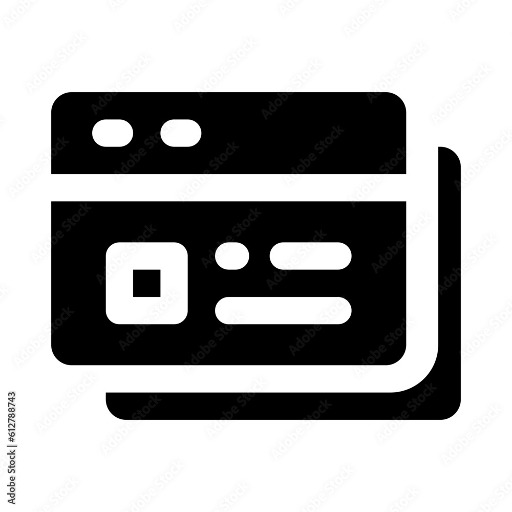 credit card icon for your website, mobile, presentation, and logo design. credit card icon for your website, mobile, presentation, and logo design.
