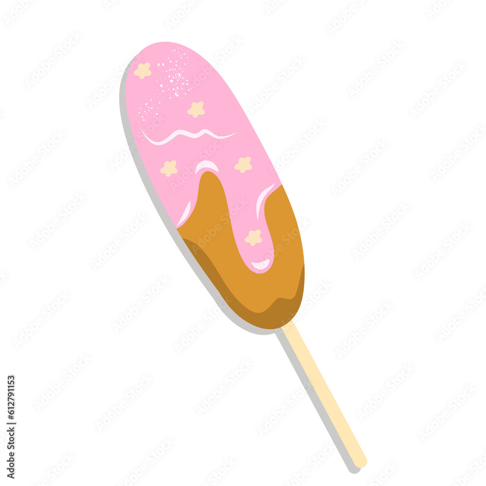 CornDog Clipart.food illustration CornDog Clipart.food illustration